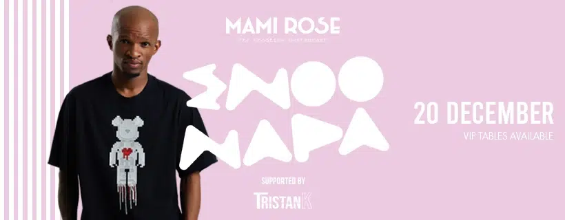 Special event the 20th December at Mami Rose with a special guest: Enoo Napa