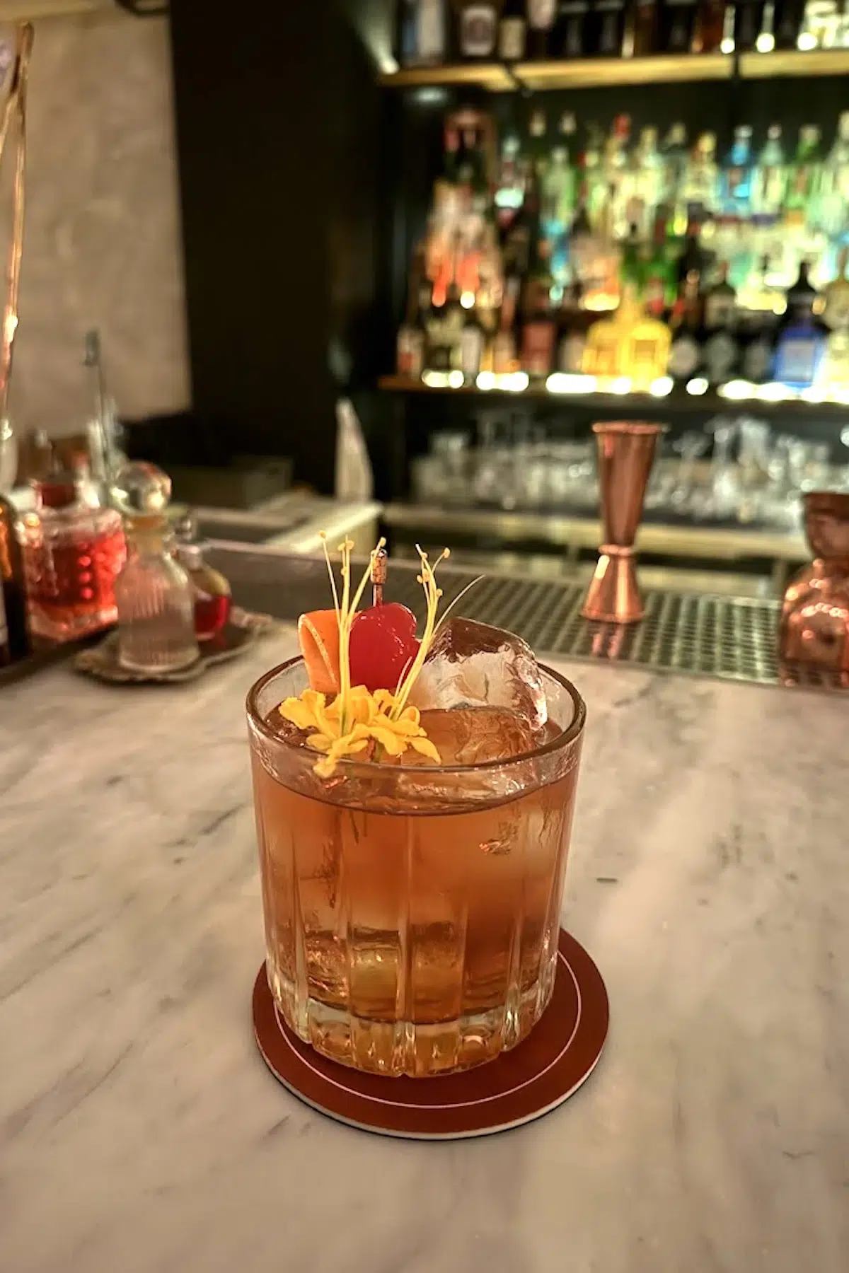 copper bar cocktail