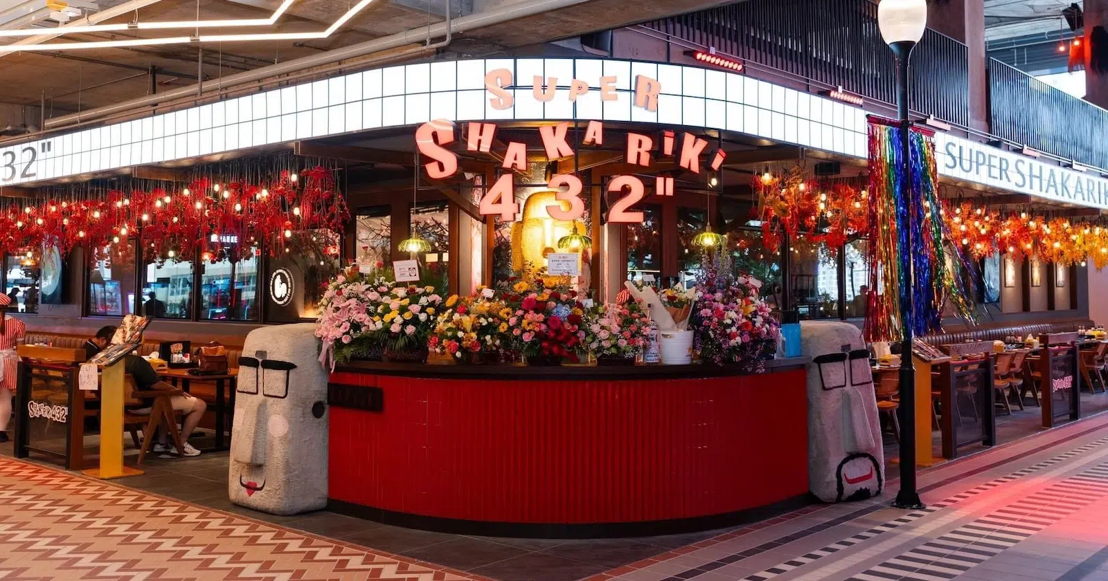 this is the exterior of Super Shakariki 432 restaurant